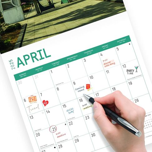 2025 New Orleans Monthly Wall Calendar by Bright Day, 12 x 12 Inch Mardi Gras Bourbon Street Louisiana in Saudi Arabia