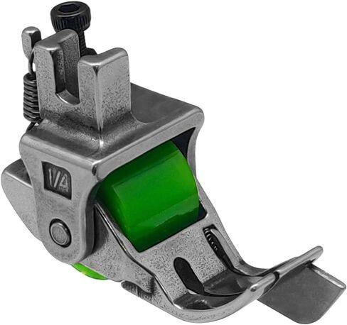SP-18 Right Edge Guide Presser Foot with Roller Wheel for Industrial 1-Needle Lockstitch Sewing Machine Singer, Brother, Janome, Juki in Saudi Arabia