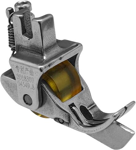 SP-18 Right Edge Guide Presser Foot with Roller Wheel for Industrial 1-Needle Lockstitch Sewing Machine Singer, Brother, Janome, Juki in Saudi Arabia