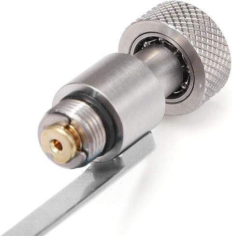 Cool Hand 5" Retractable Office Business Writing Pen with Fidget Spinner, EDC Ballpoint Pen, Carbon Fiber Barrel, Ballpoint Ink Refillable, CNC Machined Clip in Kuwait