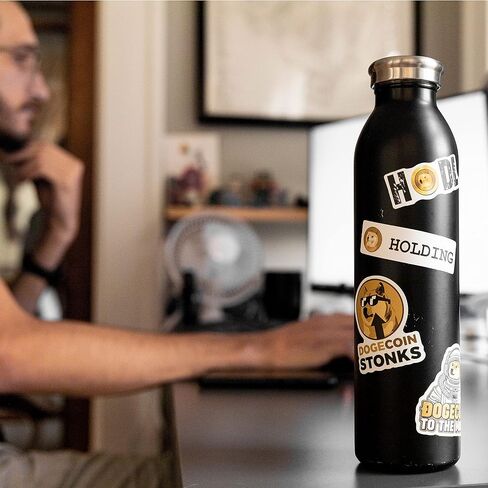 Dogecoin Stickers 31 Pack - Includes 31 Unique Doge Sticker Designs from All Your Favorite Memes - Much Wow These Crypto Stickers HODL to Water Bottles, Laptops, Phones and So Much More - Safe Harbor in Saudi Arabia
