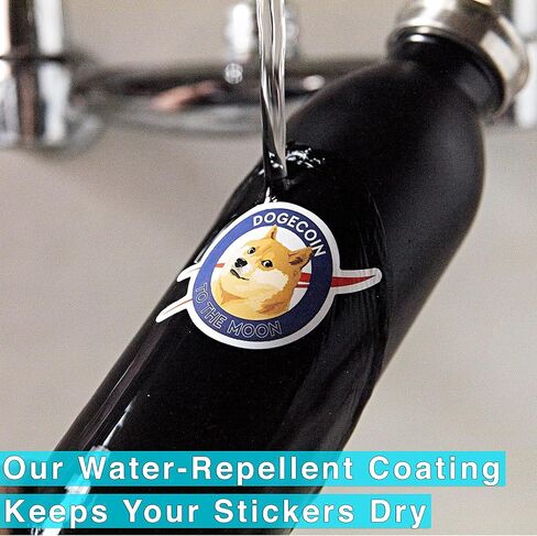 Dogecoin Stickers 31 Pack - Includes 31 Unique Doge Sticker Designs from All Your Favorite Memes - Much Wow These Crypto Stickers HODL to Water Bottles, Laptops, Phones and So Much More - Safe Harbor in Saudi Arabia