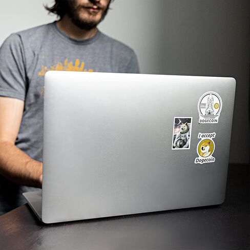 Dogecoin Stickers 31 Pack - Includes 31 Unique Doge Sticker Designs from All Your Favorite Memes - Much Wow These Crypto Stickers HODL to Water Bottles, Laptops, Phones and So Much More - Safe Harbor in Saudi Arabia