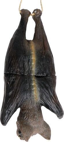 Halloween Hanging Bats Decoration Terrible Prank Props Ornament Realistic Scary Fake Dead Mouse Rat Spider Cats Dogs Toys Halloween Zombie Vampire Party Decor Supplies for Haunted House Theme Party in Kuwait