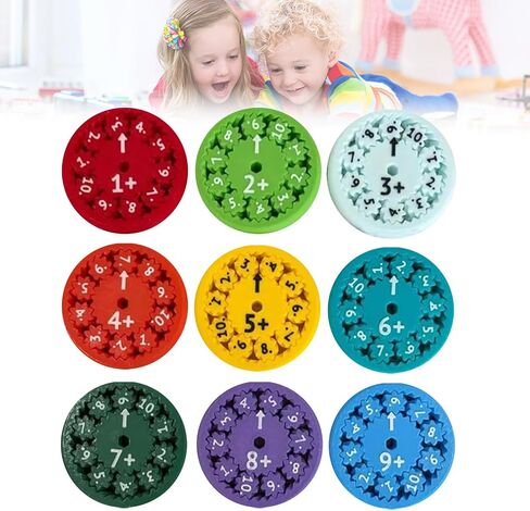 Math Fact Fidget Spinners, Math Facts Fidget Spinners, Number Fidget Toy, Learning & Education Toys for Kids, Counting Toys for Home & School, Learning & Education Fidget Spinners in Saudi Arabia
