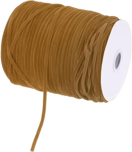 MECCANIXITY Velvet Ribbon 200 Yard x 1/8 Inch Single Face Spool Silky Velvet Fabric for Bouquets DIY Crafts Gift Wrapping Wedding Party Red in Saudi Arabia