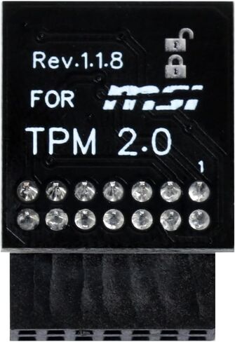 وحدة أمان TPM2.0 14Pin -LPC MSI (14-1) منصة موثوقة لـ MSI MS -4136-4462 in Kuwait