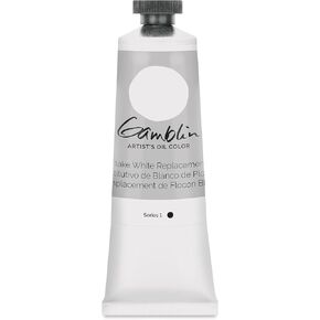 Gamblin Artist Oil 37Ml Flake White Repl