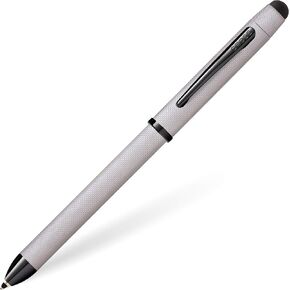 Cross Tech3+ Refillable Multi-Function Ballpoint Pen with Stylus, Medium Ballpen And Pencil, Includes Premium Gift Box - Dark Blue