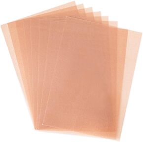 Sizzix Rose Gold Metallic Shrink Plastic | 8 Sheets | Jewellery Making, Gift Tags, Pendants, Keyrings, Home Décor