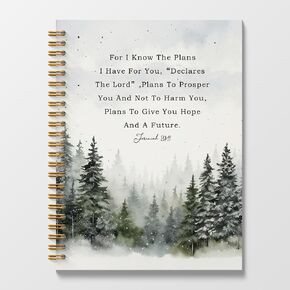 Vintage Santa Christmas Notebook, Christmas Journal, Christmas Journal Notebook, Christmas Office Supplies, Christmas Spiral Notebook 5.5x8.3 Inch
