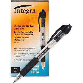 Integra Gel Ink Pens (ITA36156), Blue