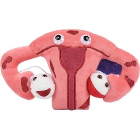 GIANTmicrobes Endometriosis Plush, Uterus Gifts, Uterus Plush, Hysterectomy Gifts, Endometriosis Gifts, Gynecologist Gifts, OBGYN Gifts, Feminist Gifts, Fertility Gift, Get Well Gift
