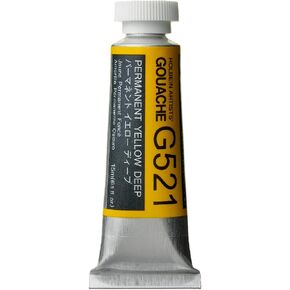 Holbein Artists Gouache Permanent Yellow Deep 15ml (A)