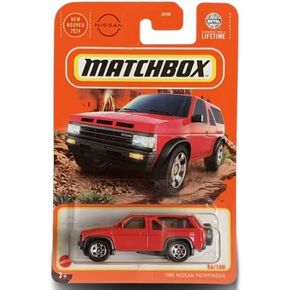 Matchbox 1985 Nissan Pathfinder Red Diecast Car, 54/100