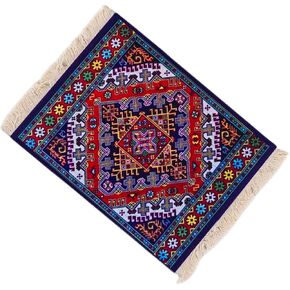 Computer Carpet Mouse Pad | Oriental Style Rug Mouse Mat Rug Mouse Pad Turkish Style Carpet Mousepad for Computer, Laptop, Office, Home (B) in Kuwait