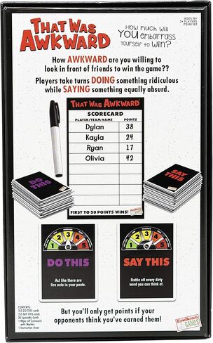 That Was Awkward - A Hilarious Party Game of Acting Out Awkward Situations in Kuwait