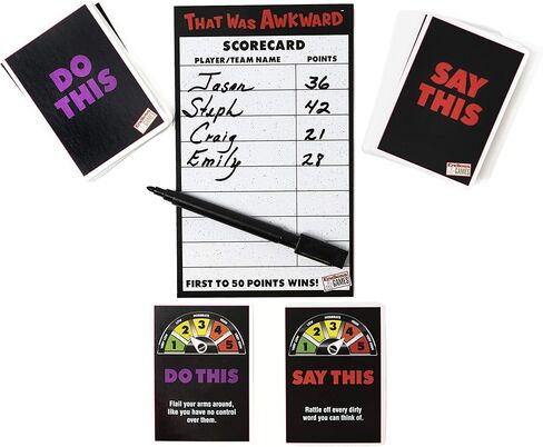 That Was Awkward - A Hilarious Party Game of Acting Out Awkward Situations in Kuwait