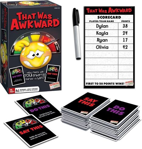 That Was Awkward - A Hilarious Party Game of Acting Out Awkward Situations in Kuwait