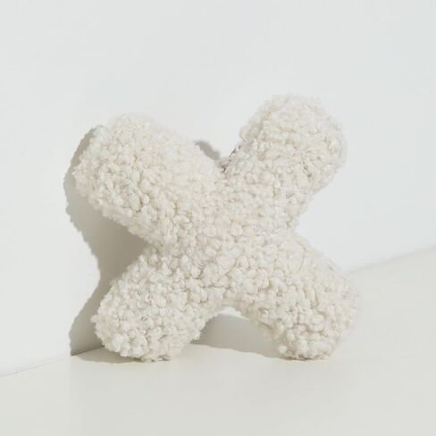 Modern Minimalist Dog Toy Hugs Boucle Plush Toy with Squeaker in Saudi Arabia