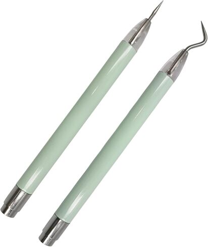 1 Pack LED Weeding Tools for Vinyl, Hook Pen Vinyl Weeding Tool with Light, Stainless Steel Weeder Tool for Removing Tiny Adhesive Vinyl Paper, Heat Transfer in Kuwait