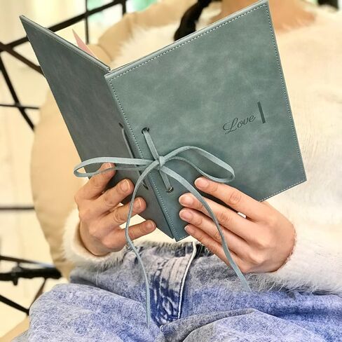 مجموعة تنظيم بطاقات التهنئة، جلد نباتي فاخر، قم بتحويل بطاقات التهنئة الخاصة بك إلى غلاف/كتاب/حامل بطاقات التهنئة إلى الأبد وحافظة بطاقات التهنئة in Kuwait