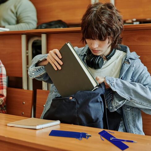 20 قطعة من حقيبة القلم المخملية، حقيبة أقلام، حقيبة هدايا، حامل قلم واحد، غلاف تغليف للمدرسة، المكتب، هدية الأعمال (القهوة) in Kuwait