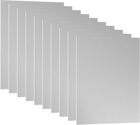 PATIKIL 3.3x2.1x1/32inch Anodized Aluminum Sheet, 10Pcs Metal Rectangle Aluminum Plate 0.8mm Thick Engraving Blanks for Laser Engraving DIY Decorative Crafting Home Decoration, Black in Saudi Arabia