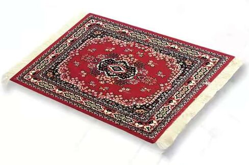 Computer Carpet Mouse Pad | Oriental Style Rug Mouse Mat Rug Mouse Pad Turkish Style Carpet Mousepad for Computer, Laptop, Office, Home (B) in Kuwait