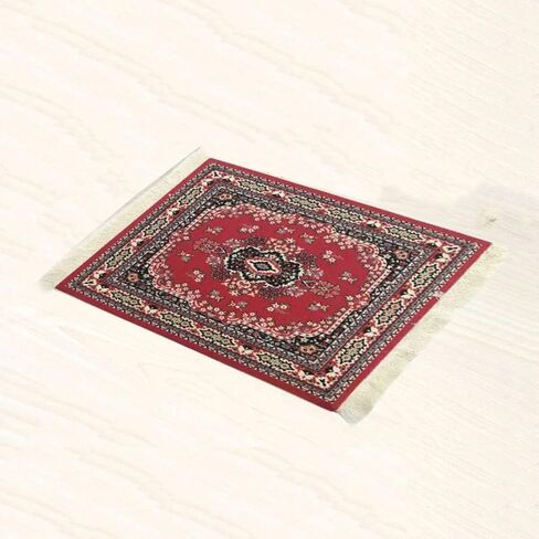 Computer Carpet Mouse Pad | Oriental Style Rug Mouse Mat Rug Mouse Pad Turkish Style Carpet Mousepad for Computer, Laptop, Office, Home (B) in Kuwait
