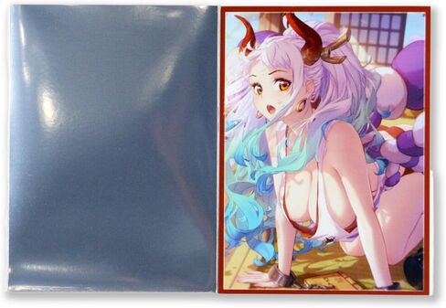 60ct 67x92 مللي متر بطاقات ثلاثية الأبعاد ذات حجم قياسي لـ MTG/TCG/PTCG واقيات بطاقات طباعة الرسوم المتحركة الفنية in Kuwait