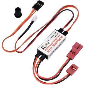 مفتاح قتل محرك الغاز Opto Rcexl Kill Switch RC محرك الغاز Flameout قطع التبديل لمحرك طائرة البنزين RC مع الإشعال الإلكتروني in Kuwait