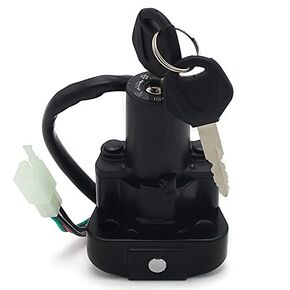 Ignition Switch Key Ignition Switch for Yamaha 1999-2004 TTR225,1997-2004 XT225WE Serow,1995-1996XT225W Serow,1999-2000 SR125,1998-2006 RZ50 OEM 4JG-82501-11 4JG-82501-10 4JG-82021-11 4JG-82022-11