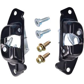 Tailgate Latch Tailgate Door Latch with Striker Bolts Liftgate Lock Latch Left & Right Compatible with 2007-2018 Chevy Silverado 1500 2500HD 3500HD GMC Sierra Replaces 38677 94715027 23158822