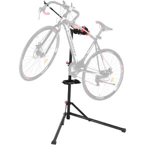 Sagler Bike Repair Stand - Foldable Home Bike Stand for Maintenance of Road & Mountain Bikes - Height Adjustable Portable Bike Work Stand - Single Bicycle Repair Stand with Quick Release Mechanism in Kuwait
