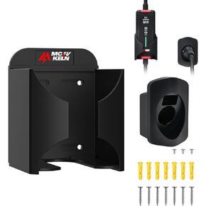 J1772 EV Charger Holder| Wall Mount EV Charging Holder, Charging Cable Organizer| Charging Station Accessories for Various Sizes, Max 13 * 9cm
