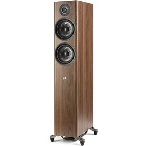 Polk Audio Reserve Series R600 Tower Speaker, 1" Pinnacle Ring Tweeter & Dual 6.5" Turbine Cone Woofers, Hi-Res Certified, Dolby Atmos & IMAX Enhanced for Dynamic Home Theater Audio, Black