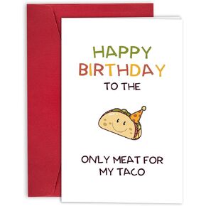 Ulbeelol Anniversary Card for Husband, Birthday Boyfriend, Love Card, Boyfriend Valentines Day You Are My Favorite Everything