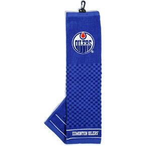 Team Golf NHL Embroidered Golf Towel, Checkered Scrubber Design, Embroidered Logo