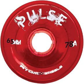 Quad Roller Wheels/Outdoor/Hardness 78A / 65x37 Red Pulse / 8pk
