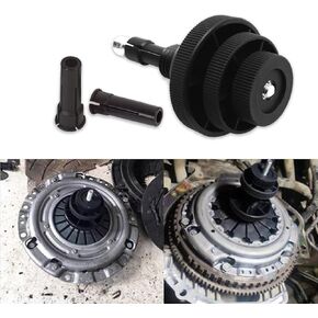 Clutch Alignment Tool Kit for Car, Clutch Alignment Centering Tool, Auto Clutch Plate Correction Tool, Automobile Centering Installation Supplies, Alignment Correction Tool Kit Suitable for Cars, SUVS