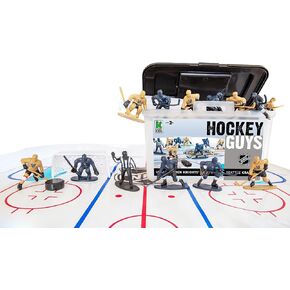 Kaskey Kids NHL Hockey Guys - Vegas Golden Knights vs Seattle Kraken - يلهم خيال الأطفال بساعات لا نهاية لها من اللعب الإبداعي، - يتضمن فريقين وملحقات - 25 قطعة في كل مجموعة