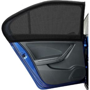 Car Sun Shade, 2 Packs Car Window Shade for Baby Side Window Glare and UV Protection and Cover for Kids Adults Pets, Fits 98% Cars, Max Stretch to 42"x20"