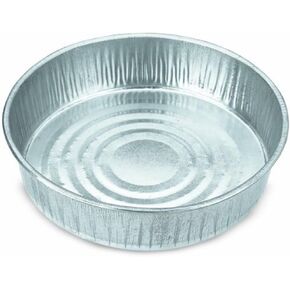 LUMAX LX-1709 Silver 3.5 Gallon Galvanized Drain Pan. Bright zinc Corrosion-Resistant Finish. Measures 16 inches in Diameter x 4 inches high. for Oil Changes.