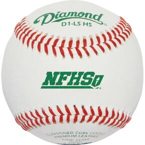 Diamond D1 NFHS/NOCSAE Low Seam High School Baseball (Dozen)