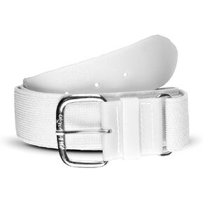 Baseball/Softball Belts Adjustable Elastic with Nickel Plated Buckle (Youth & Adult Sizes, 15 Colors)