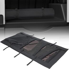 Soft Top Window Storage Bag Compatible with Wrangler JK 2/4 Door, QMPARTS Soft Top Window Storage Bag Roll for Wrangler Accessories 1976-2018 CJ YJ TJ JK JKU Waterproof and Wear-Resistant