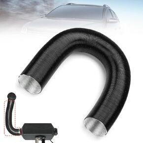60mm Warm Heater Duct Pipe, TZUTOGETHER Car Diesel Heater Aluminum Ductting Pipe for 2000W Single Hole Heater