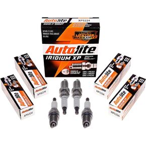 Autolite Iridium XP Automotive Replacement Spark Plugs, XP5224 (4 Pack)