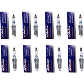 ACDelco 41-962 Professional Platinum Spark Plug, (8)